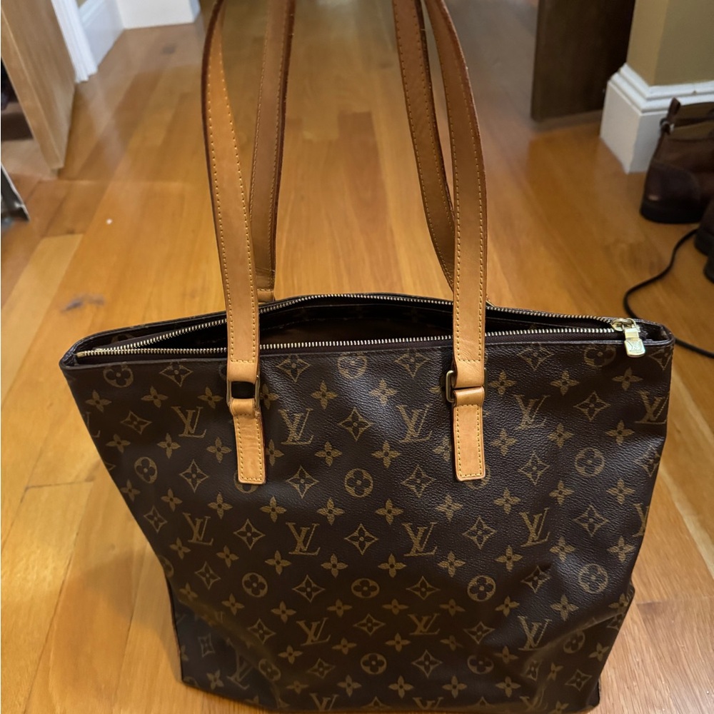 Louis Vuitton Brown Monogram Tote Bag